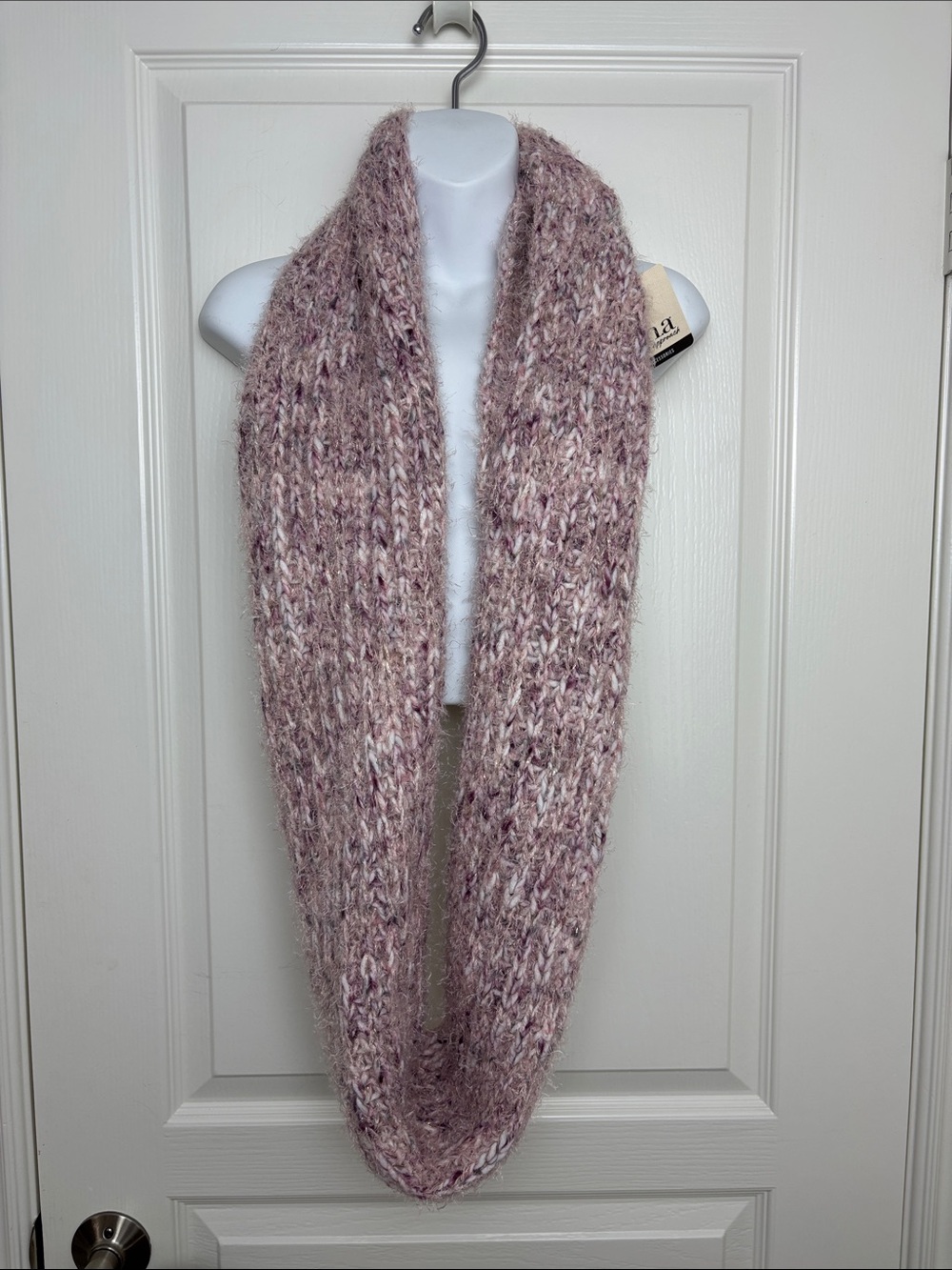 ANA Pink Infinity Scarf Soft NWT